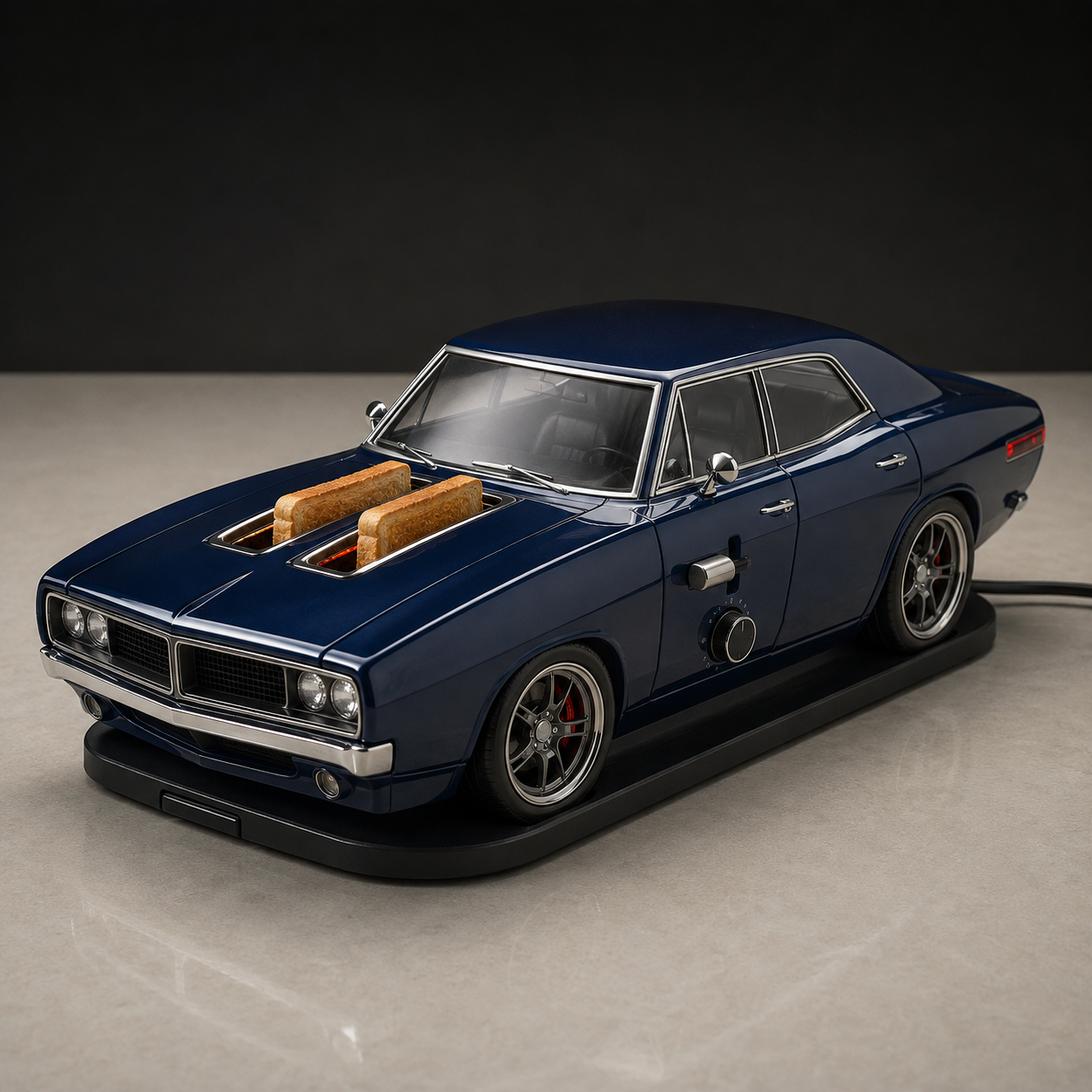 Coldstart toaster, Dodge Charger model