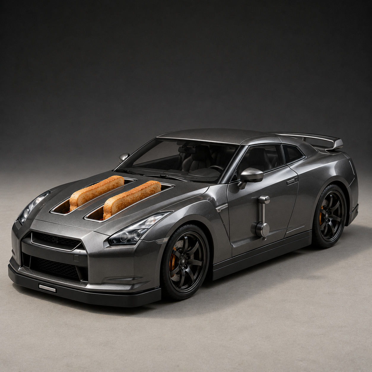 Coldstart toaster, Nissan GT-R model