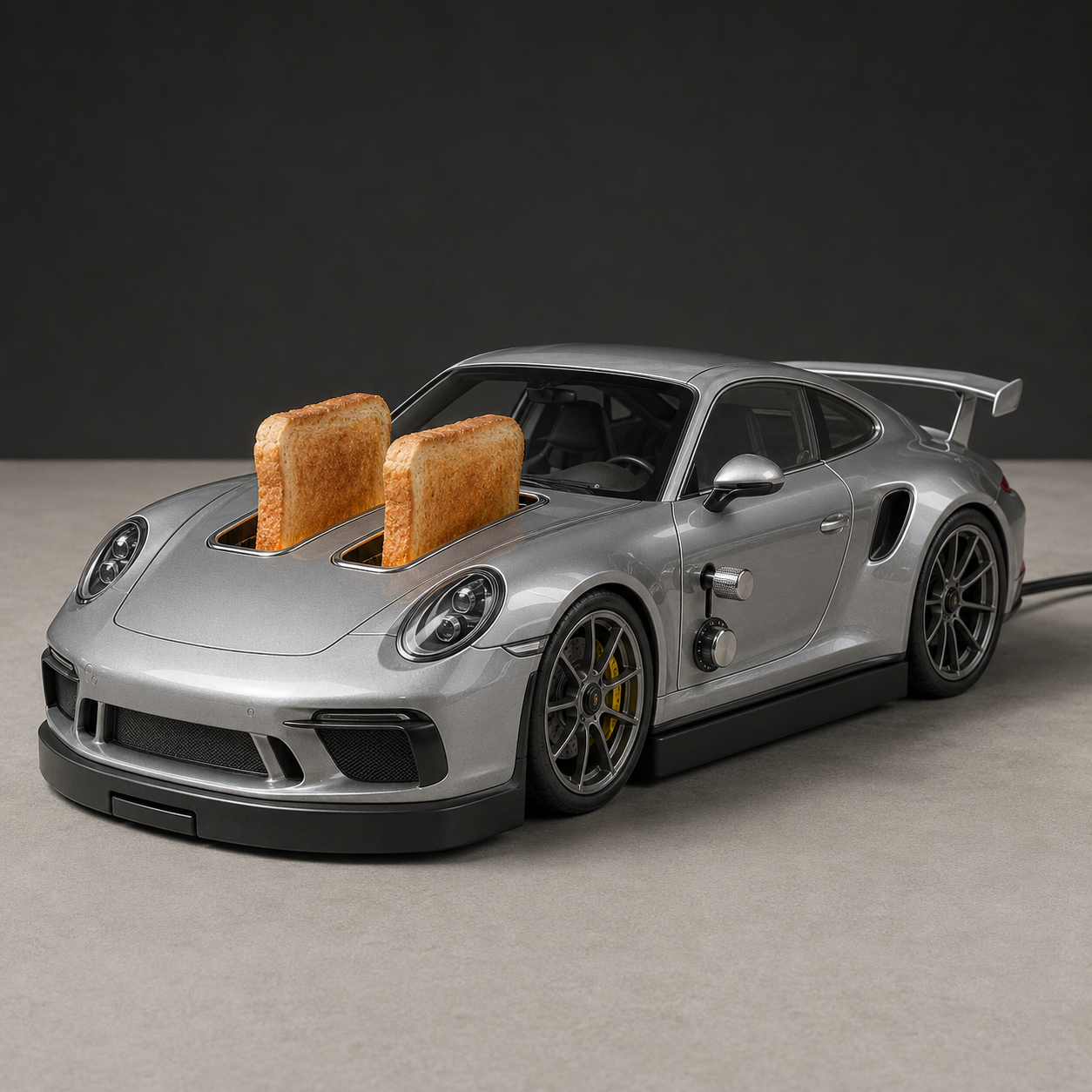 Coldstart toaster, Porsche 911 model