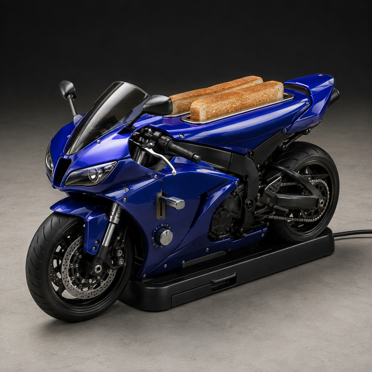 Coldstart toaster, Yamaha R1 model